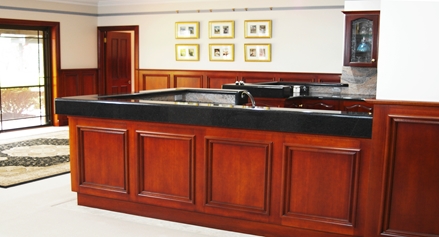 Mahoany Timber Kitchens, crafted by Compass KItchens