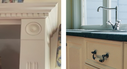 Traditional Hand crafted Kitchen detailing  by Compass Kitchens of Adelaide south Australia