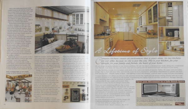 Granite Benchtops & Thermafoil Doors by Compass Kitchens of Adelaide