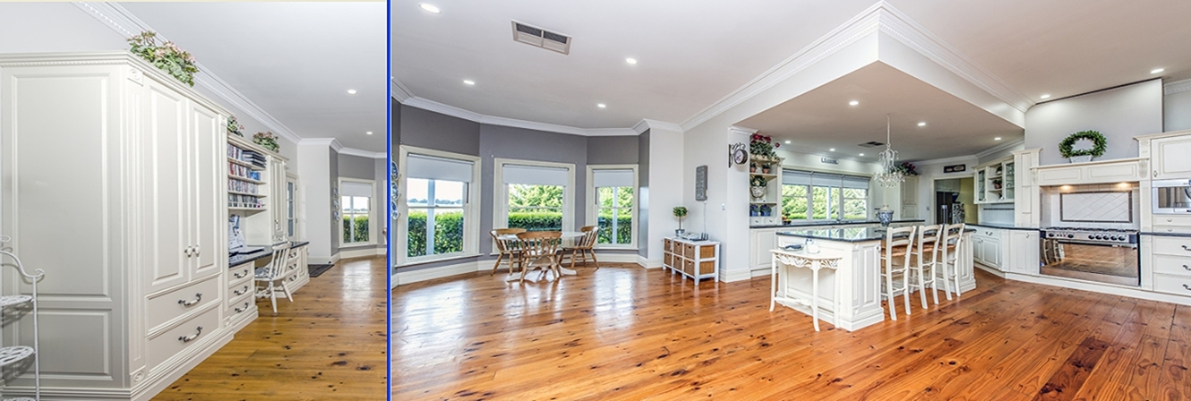 Traditional Hand Painted Provincial Kitchen
