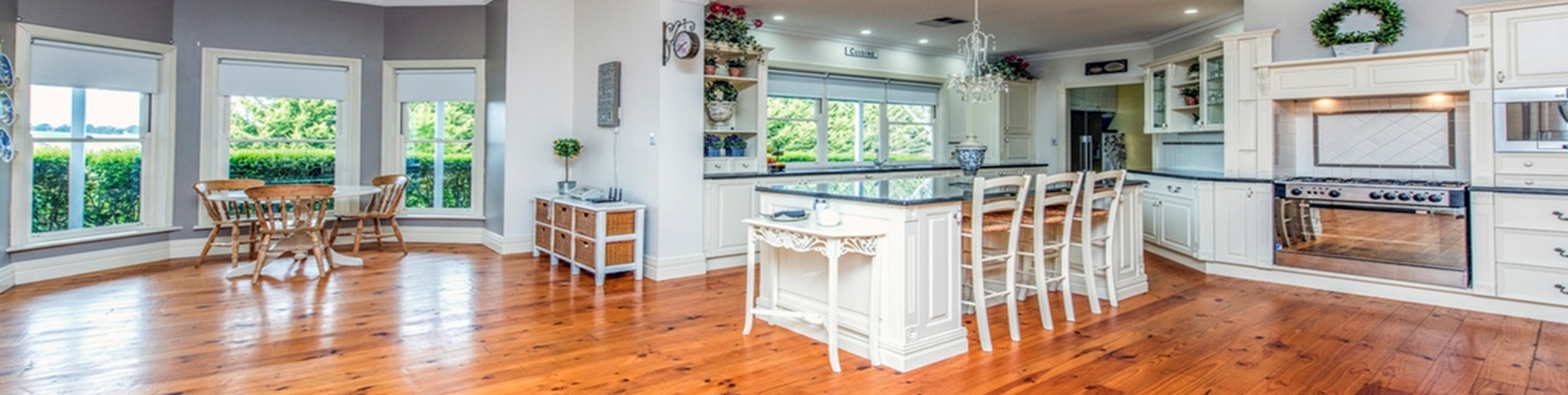 Traditional Hand Painted Provincial Kitchen